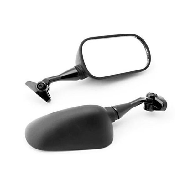 Krator Krator OEM028 2000-2003 Honda CBR 954 RR & 929 RR OEM Stock Style Racing Mirrors Left & Right Set; Black OEM028